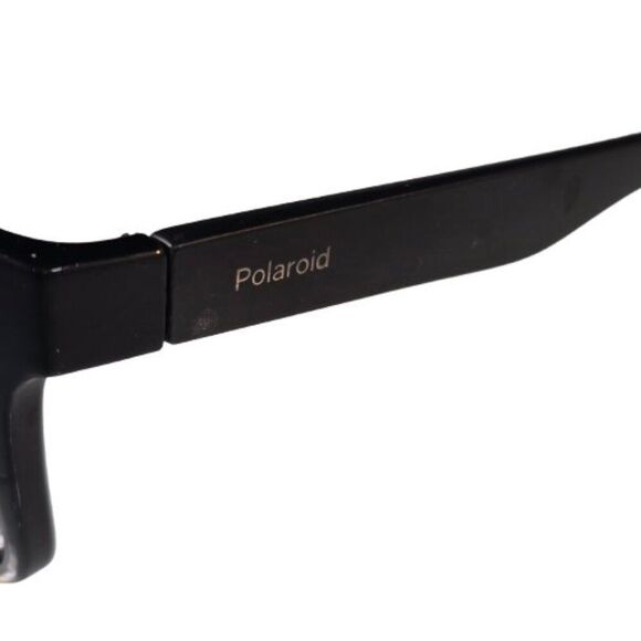 Polaroid Mens 57 -18 Black Full Rim Square Branded Sunglasses POL 22 0152482211 - Picture 7 of 9